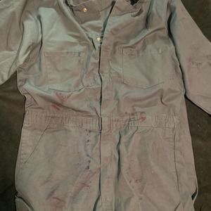 Aramark paint splattered coveralls mens 44R